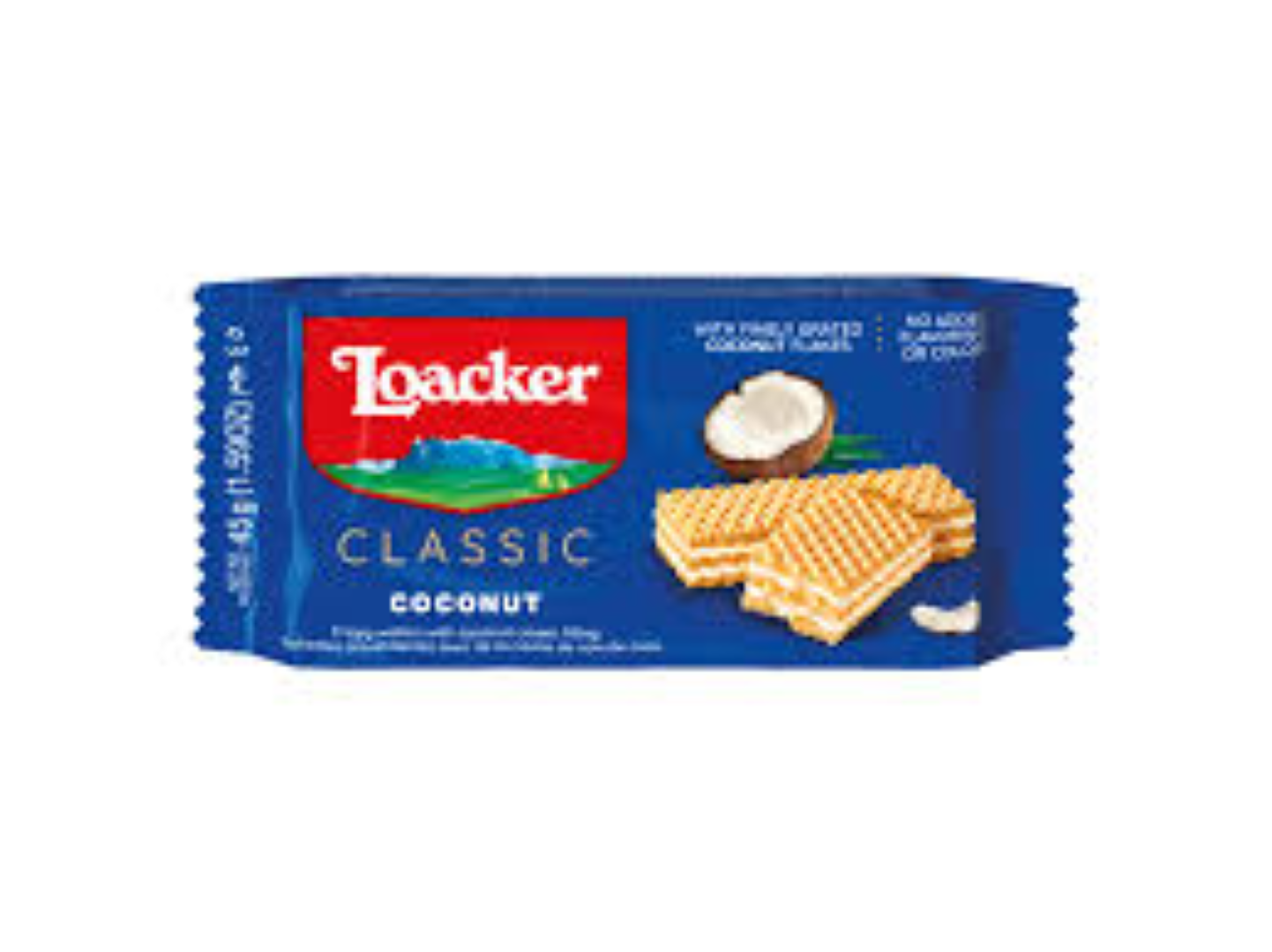 LOACKER CLASSIC WAFERS COCONUT 45G